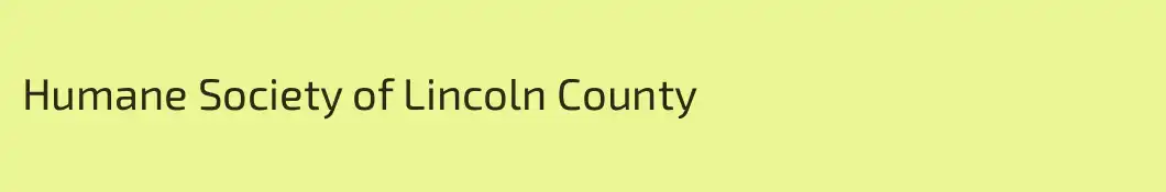 Humane Society of Lincoln County